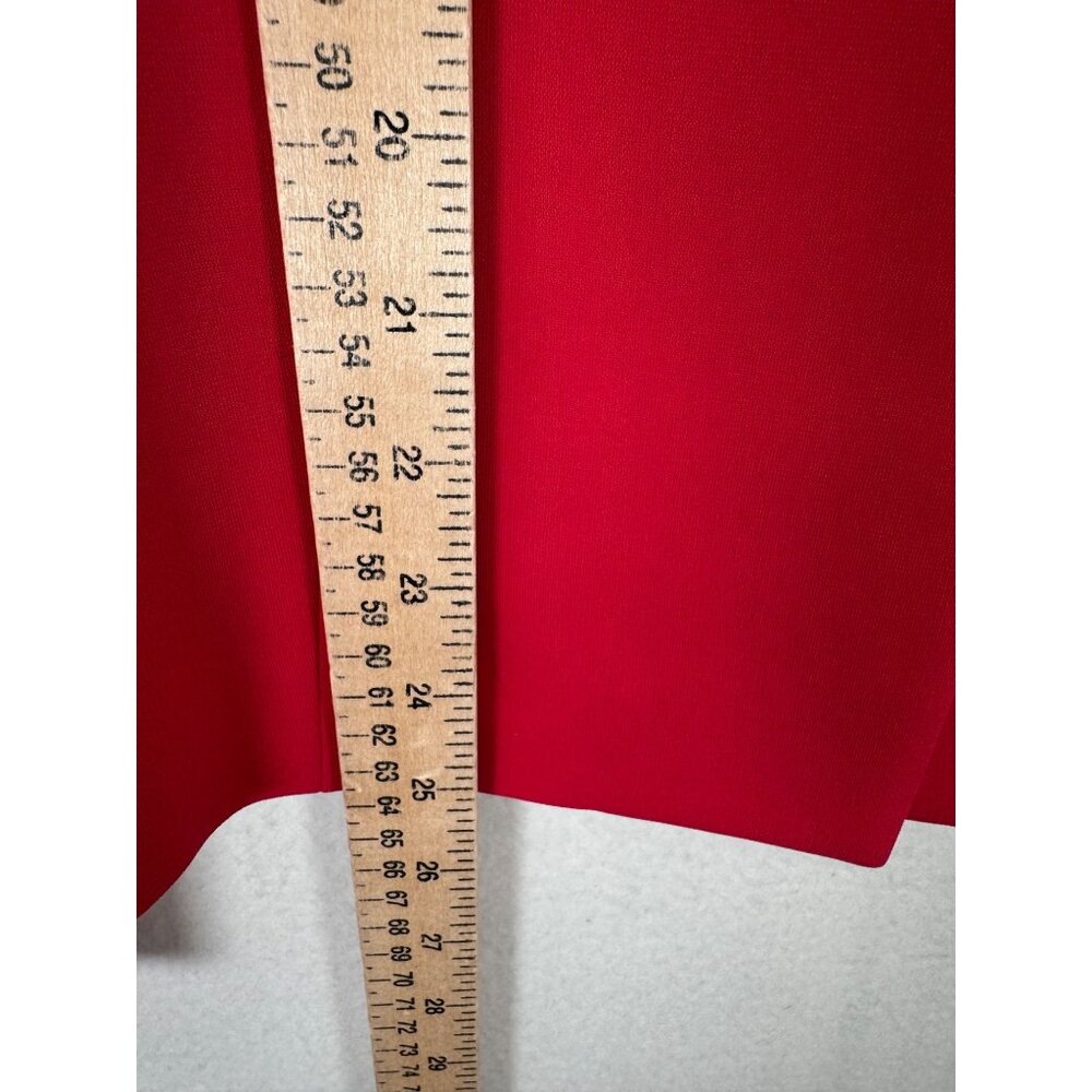 Red Single-Button Blazer - Picture 7 of 9